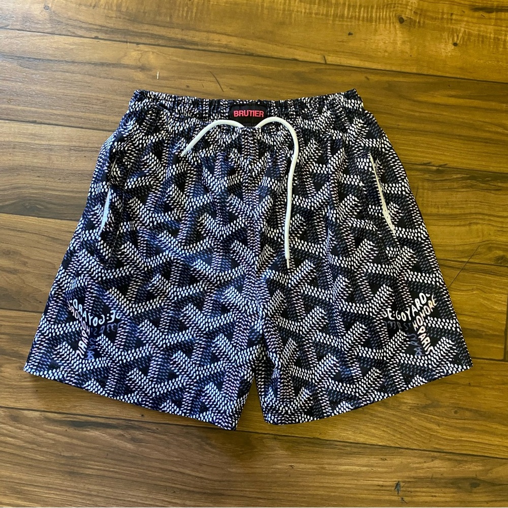 Brutier Goyard Shorts Black And White “Size S men’s”